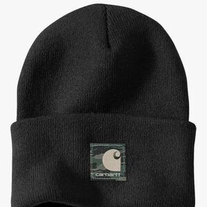 Carhartt Camo Patch Cuff Beanie Hat